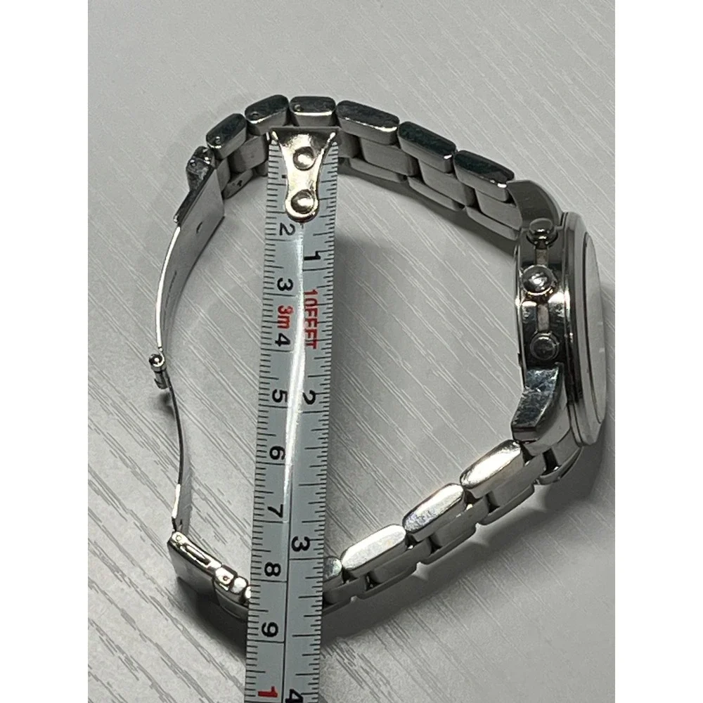 Michael Kors‎ MK-5725 Mercer Chronograph Silver Stainless Steel Watch 42mm